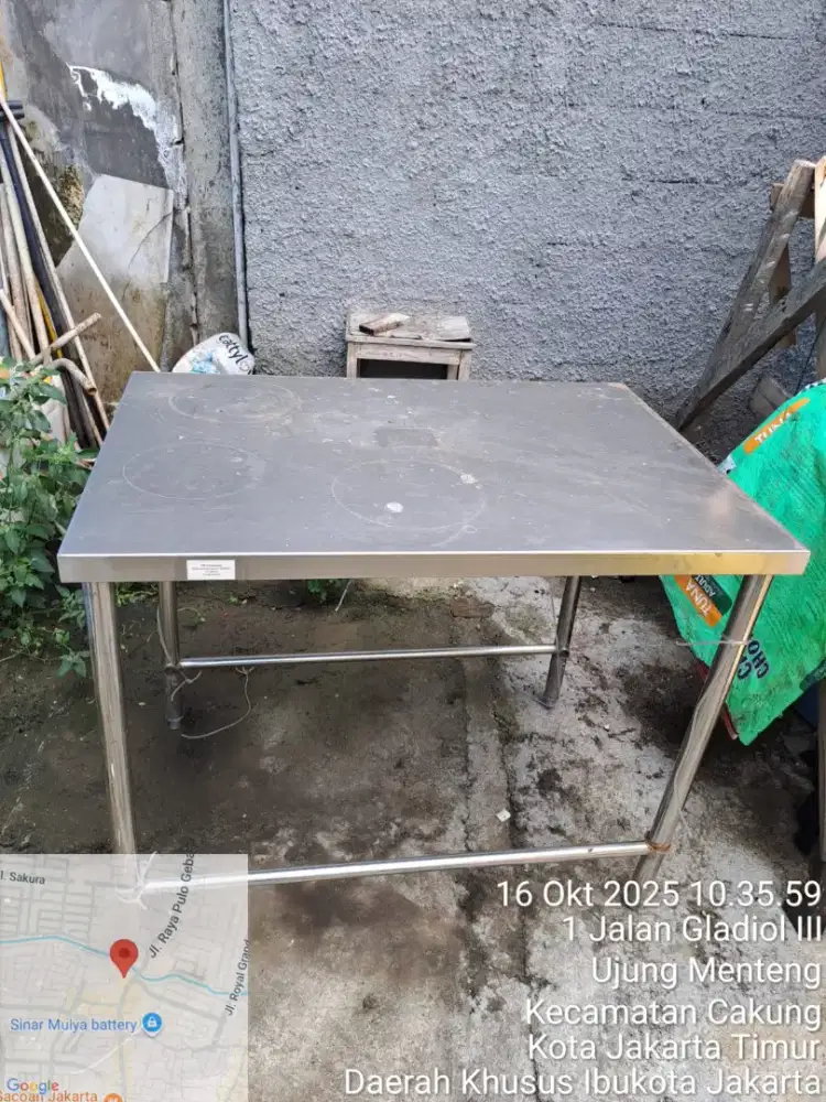 MEJA OPERASI HEWAN STAINLESS