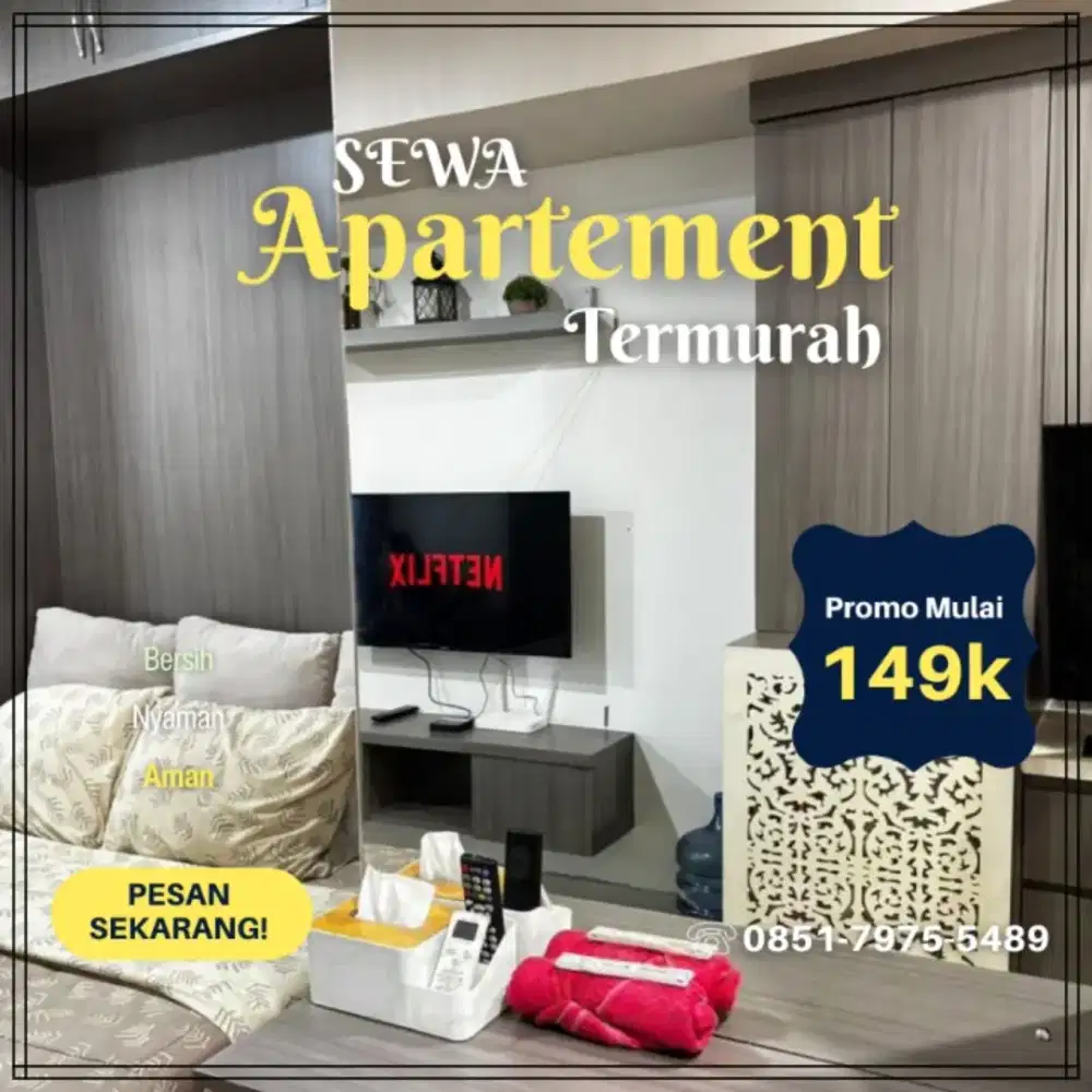 Sewa Apartemen Jakarta Timur BASSURA CITY Harian/Transit Termurah