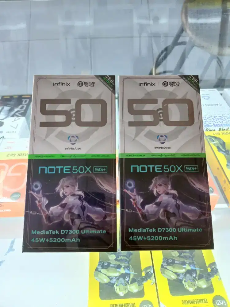 Infinix note 50x 5G+ 8/256 New garansi resmi infinix 1 tahun