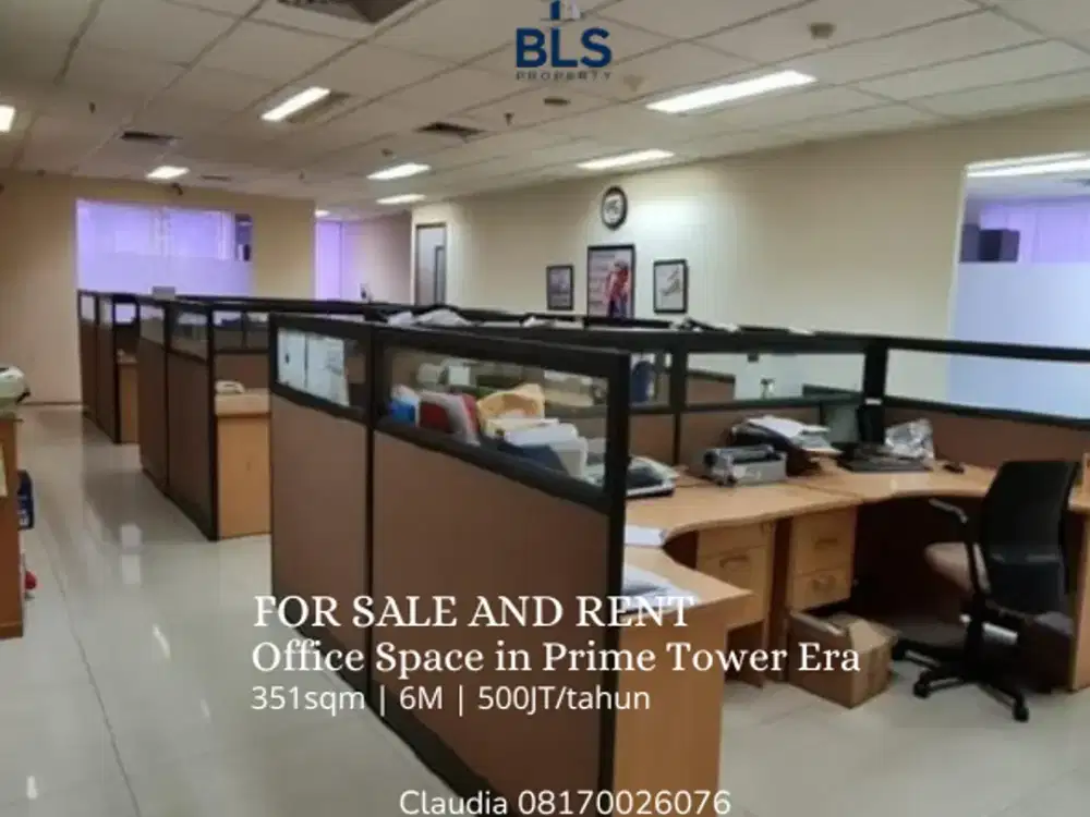 FOR SALE AND RENT Office Space in Prime Tower Era