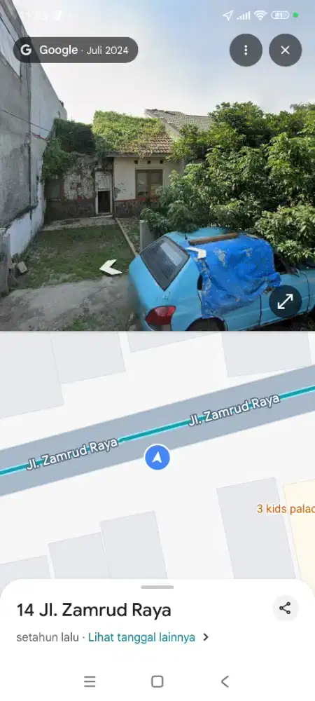 Dijual Harga Tanah Bekas Rumah Perumahan TGA Cilebut Bogor