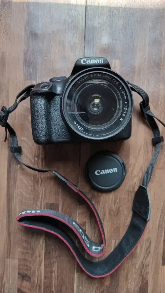 [Jual Santai] Kamera CANON EOS 1300D Kit + Lensa