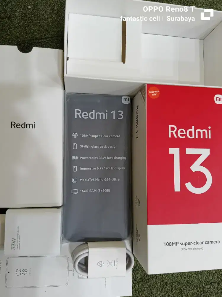 Xiomi redmi 13 ram 8+8/128gb