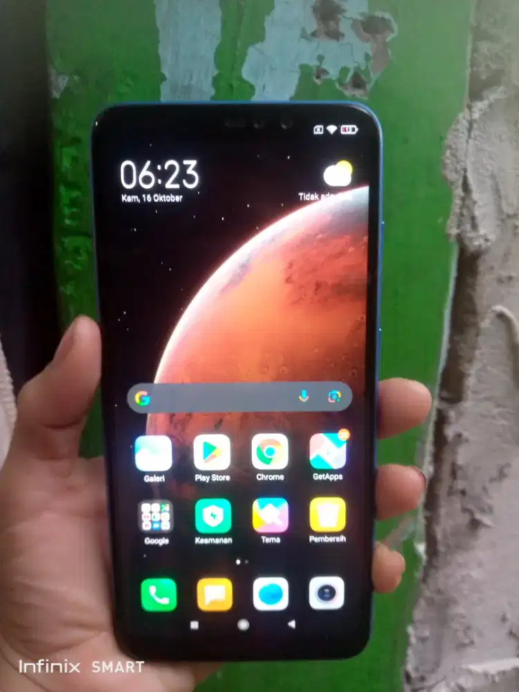 Redmi note 6 pro ram 4/64 jaringan 4g