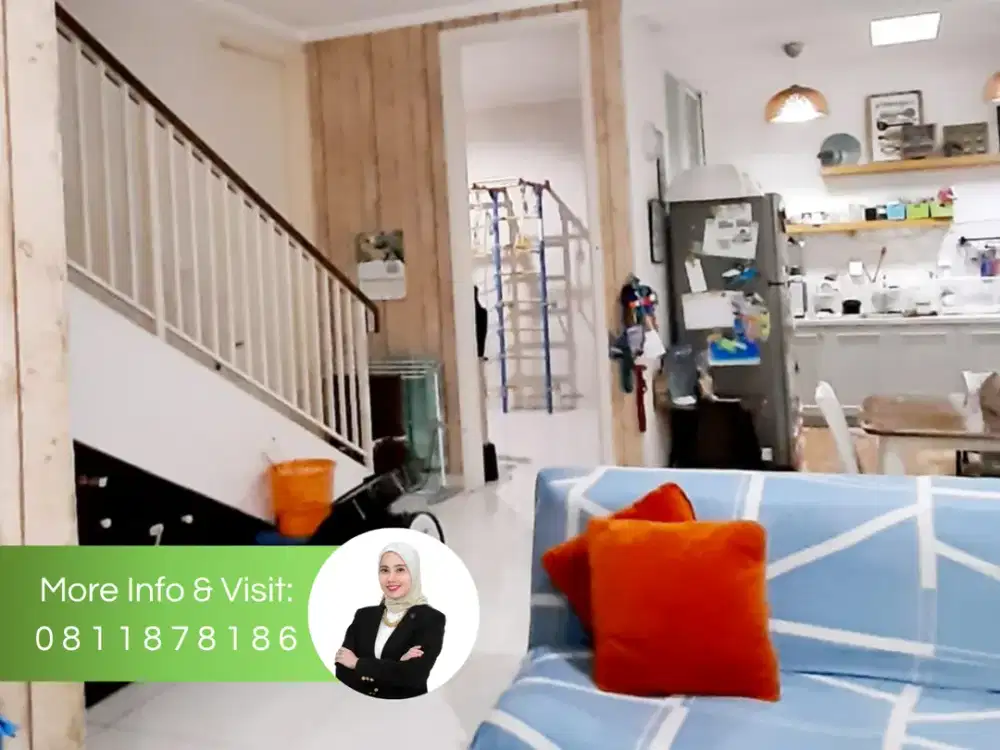 Rumah Homey Bagus di Discovery Bintaro Siap Huni | KH