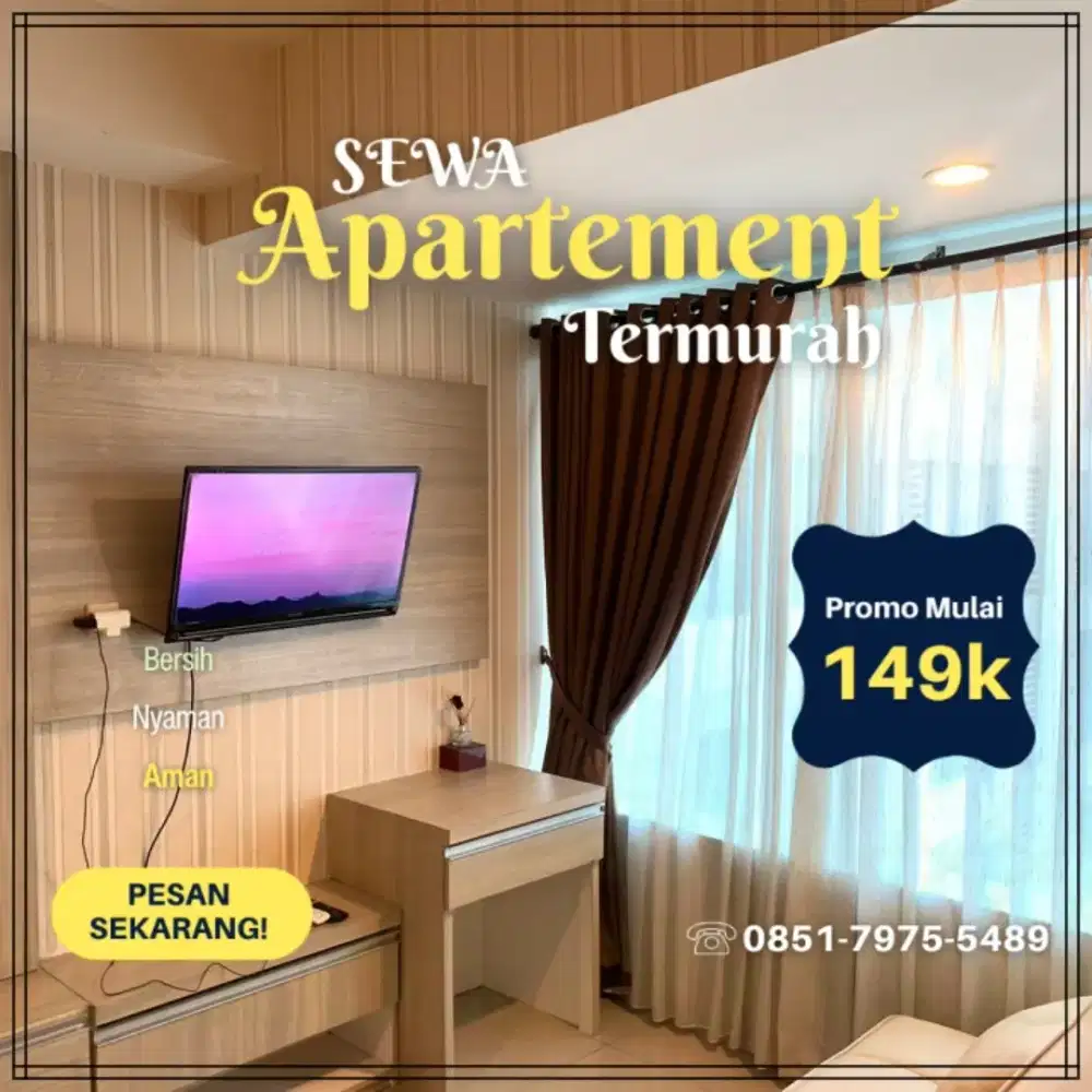 Sewa Apartemen Bekasi Utara Springlake Summarecon SMB Harian/Transit