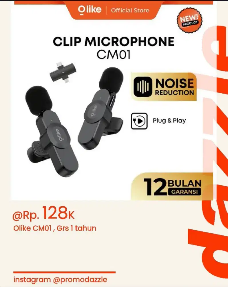 Mic Clip On Olike CM01