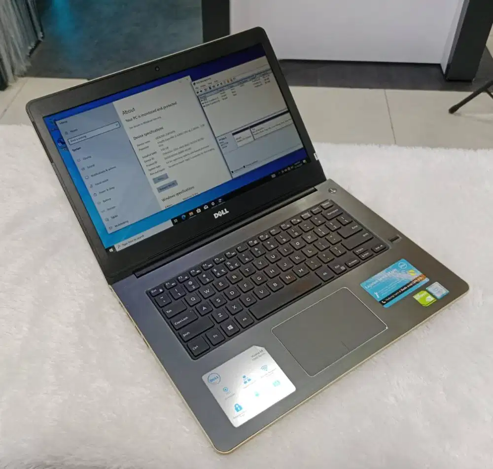 Laptop Leptop Bekas Second  Dell core i5 gen6 ram 8gb ssd 256 gb