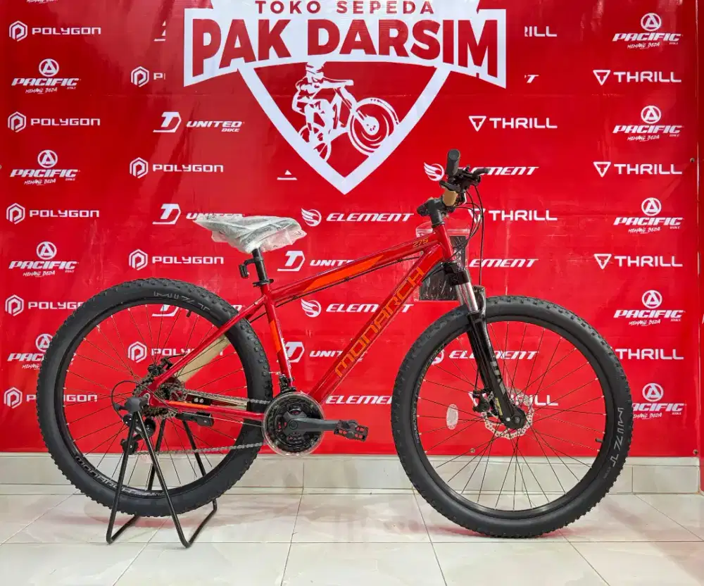 Sepeda Gunung MTB Polygon Monarch 27.5 Frame aluminium Part Shimano