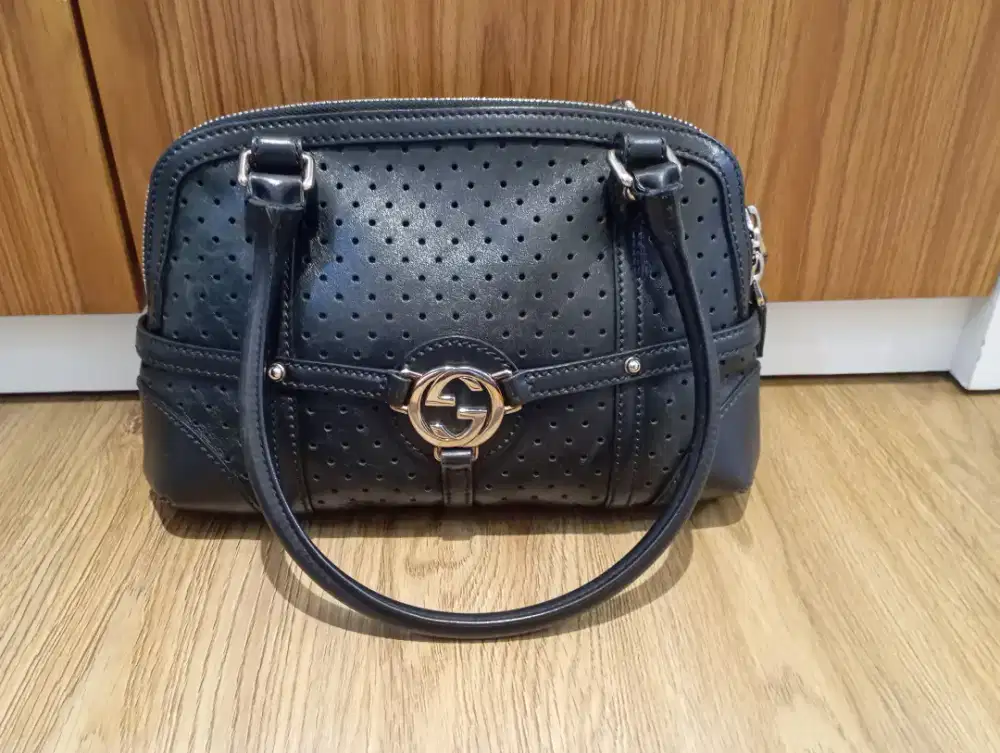 Dijual tas Gucci reins Hobo preloved authentic