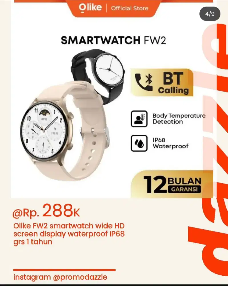 Smartwatch Olike FW2