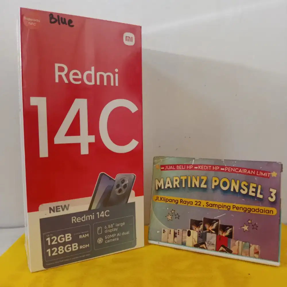 Resmi 14c 6/128gb new