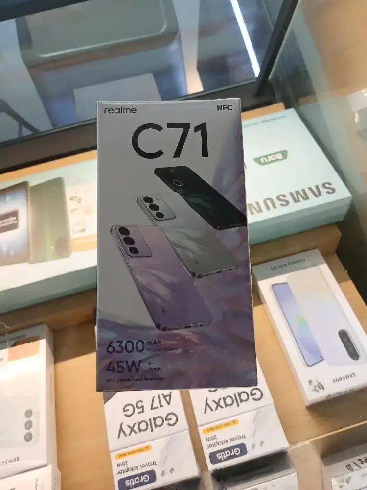 Realme C71 8/128 New garansi resmi realme 1 tahun