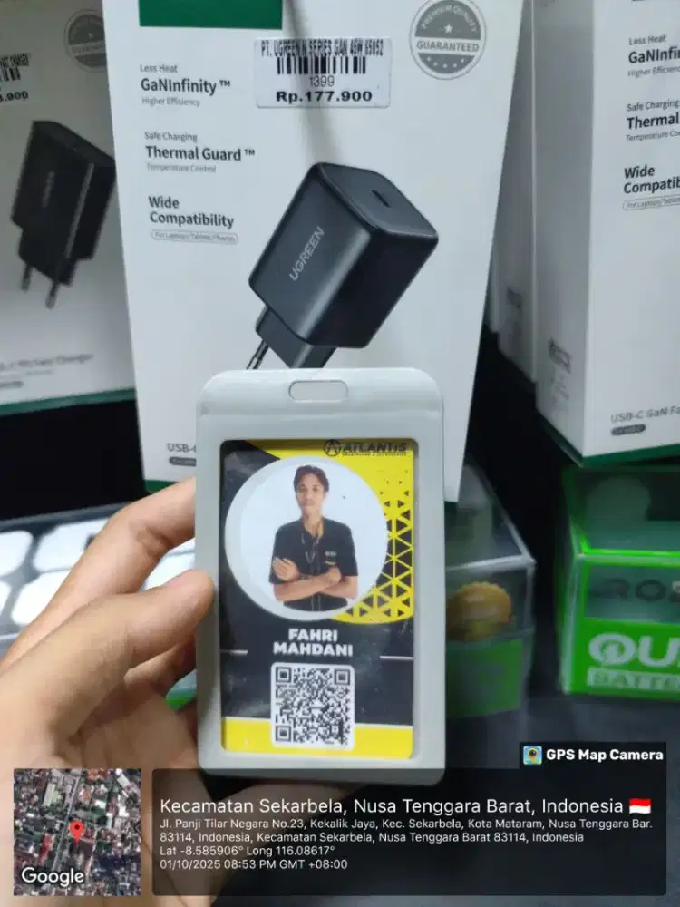 ADAFTER UGREEN N SERIES GAN 45W