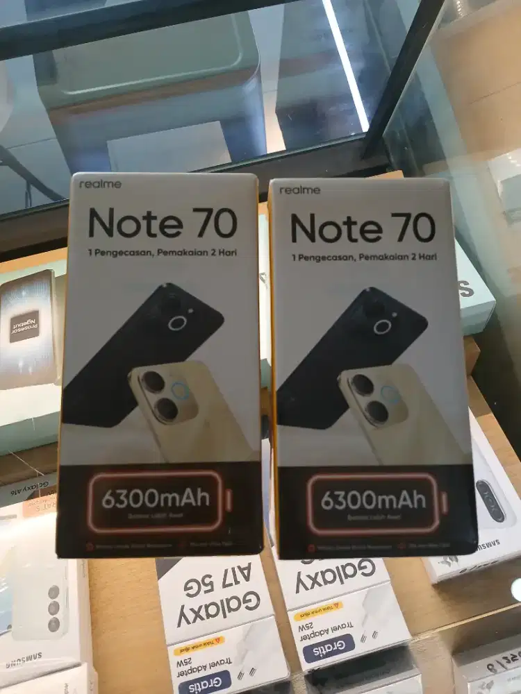 Realme note 70 4/128 New garansi resmi realme 1 tahun