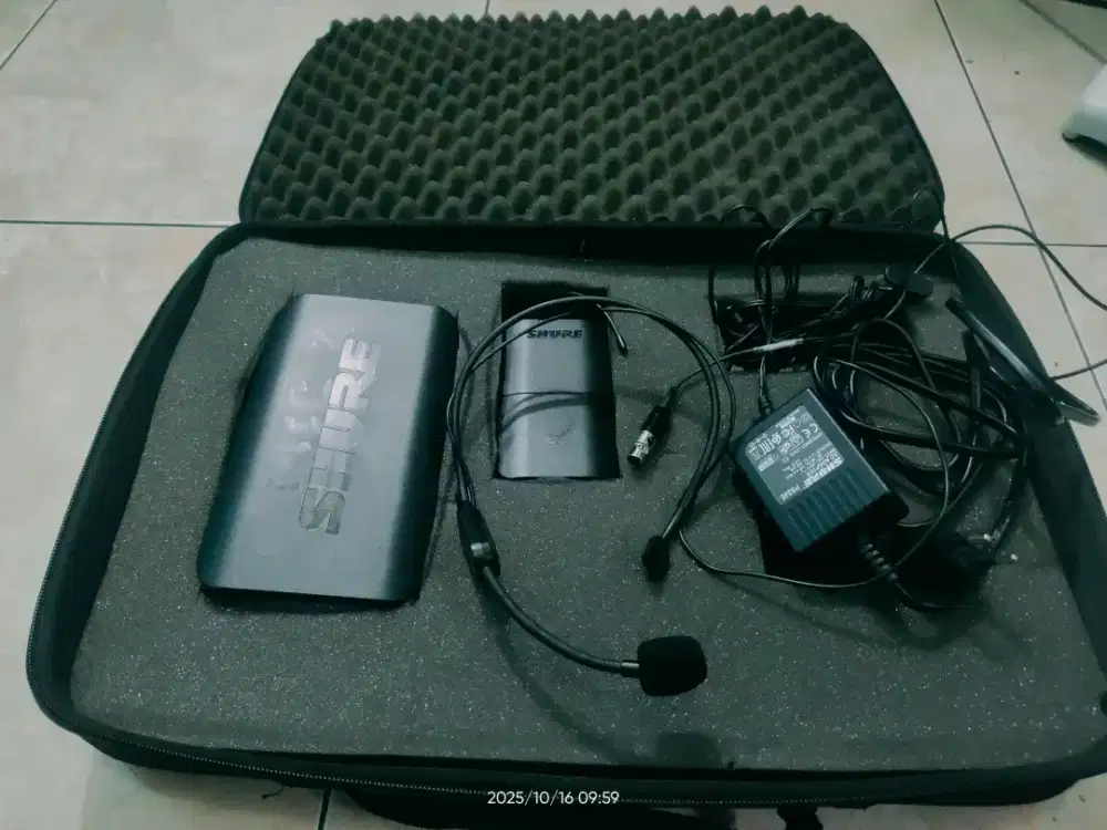 Wirelles shure blx14 headset original