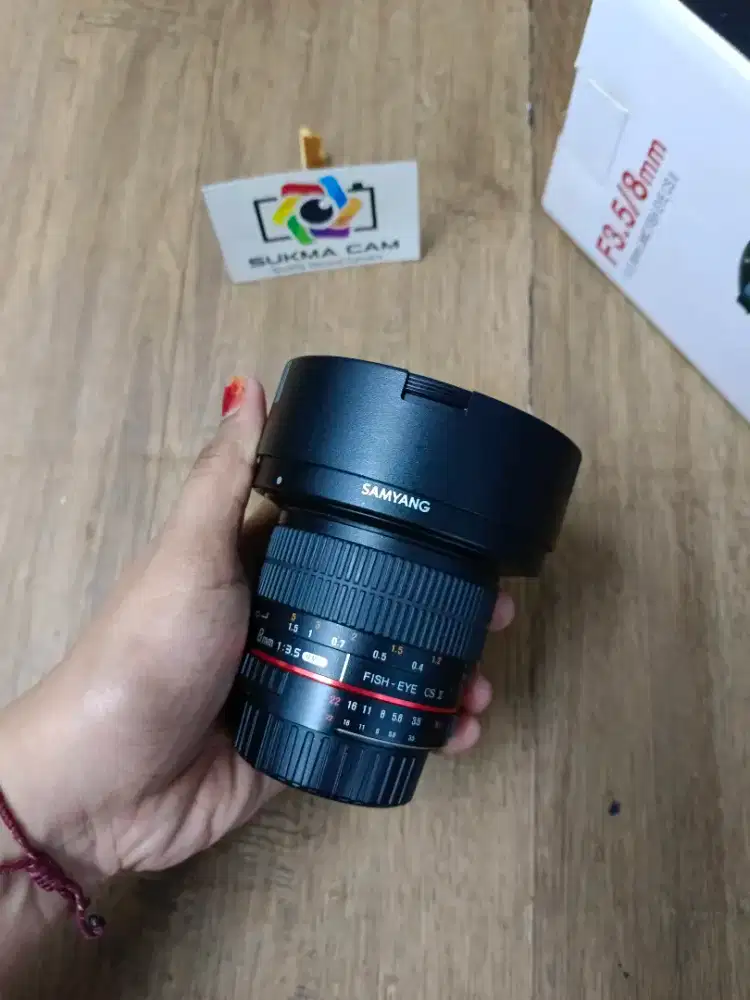 LENSA FISHEYE SAMYANG 8MM F3.5 FOR NIKON