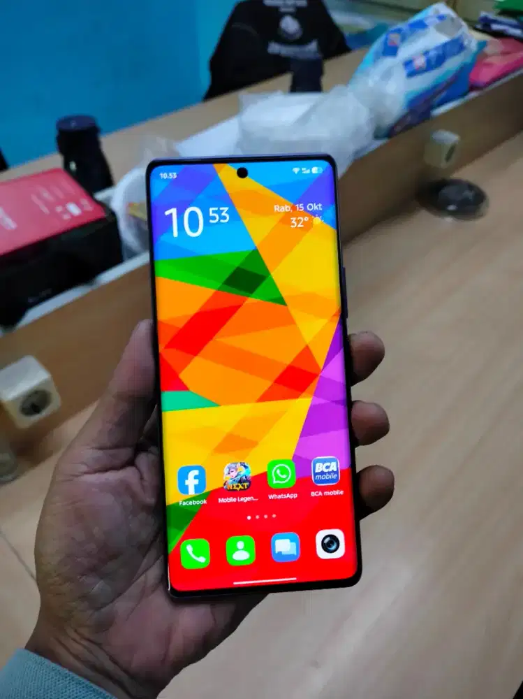 Infinix note 50s 5G+ 8/256GB fullset ori mulus
