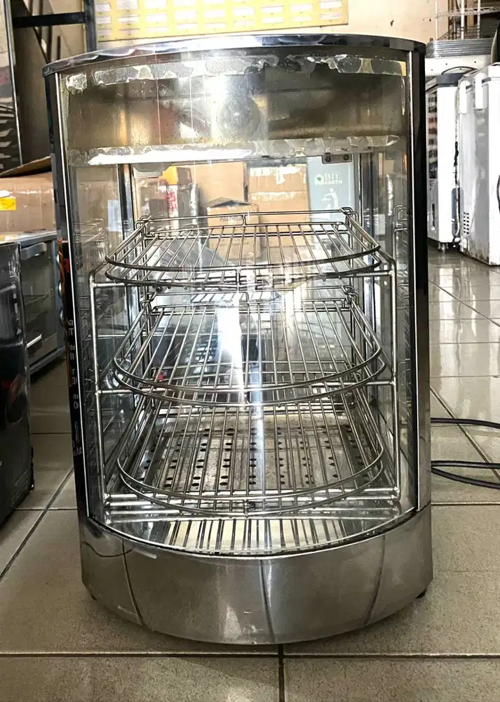 JUAL SHOWCASE WARMER FOMAC SECOND BEKAS PAKAI