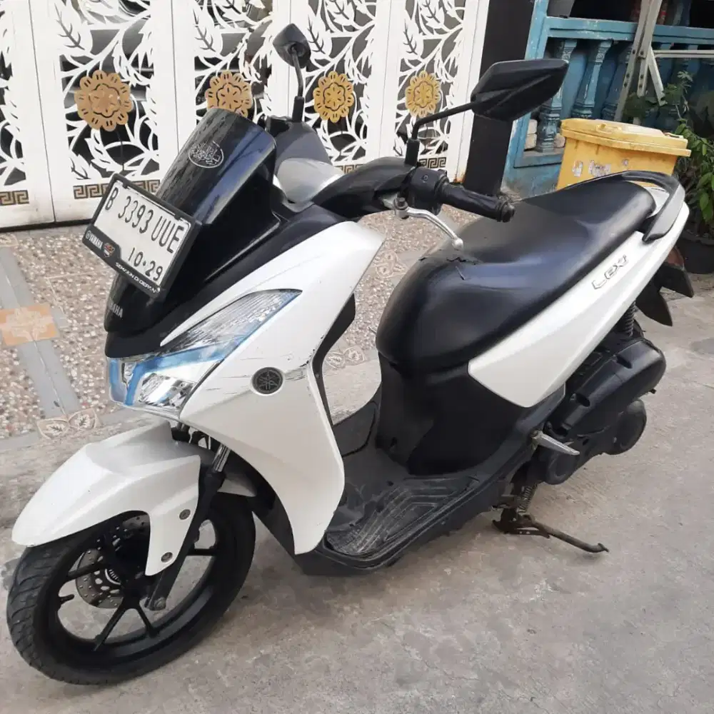 Yamaha Lexi 2019 ss lengkap mesin bagus plat B DKI, kilometer 59Ribuan