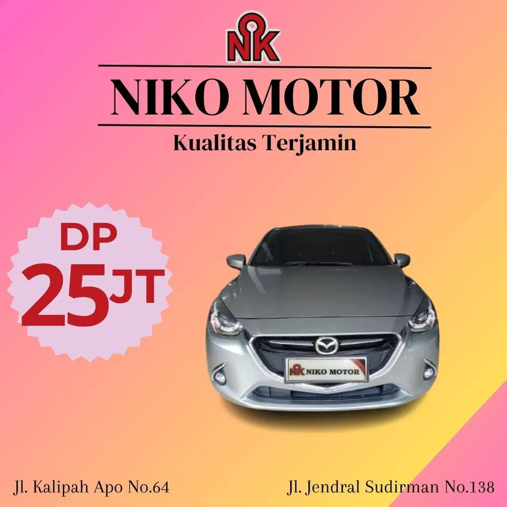 (ANTIK KM90RB) MAZDA2 1.5 R SKYACTIVE 2015 AT : 2014|2016