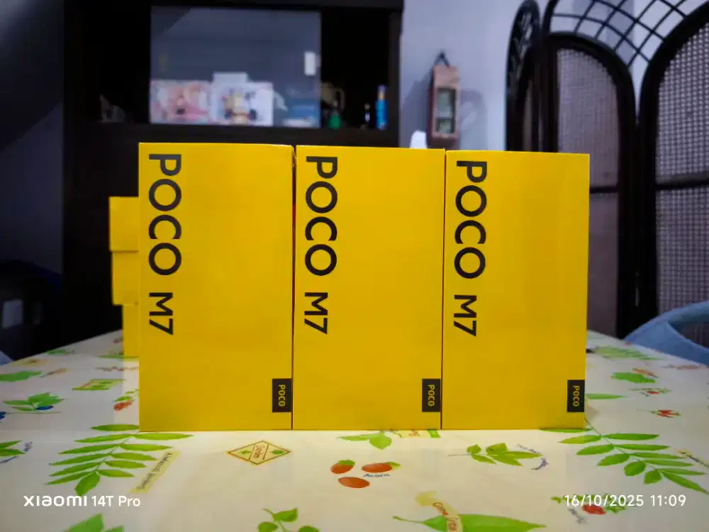 Poco M7 8/256 garansi resmi BARU : segel dus