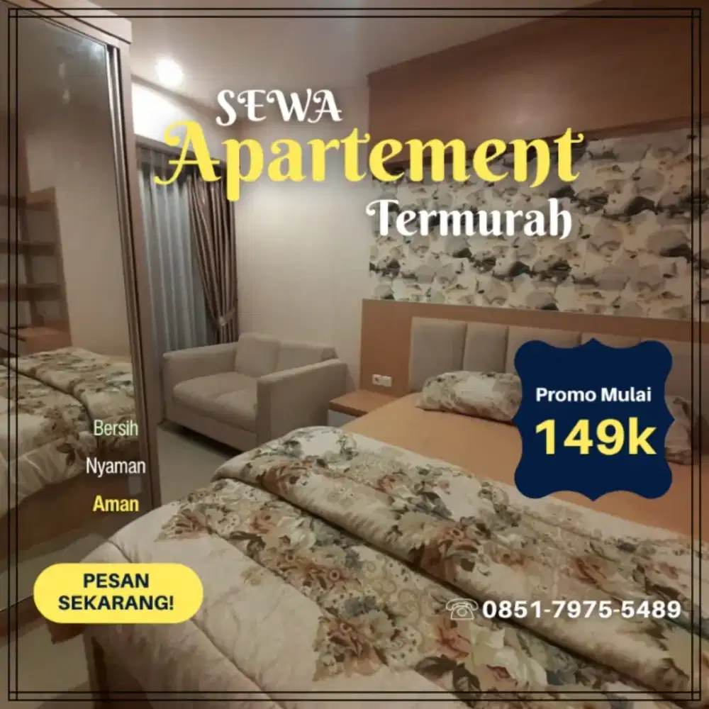 Sewa Apartemen Tangerang Selatan EMERALD BINTARO Harian/Transit Murah