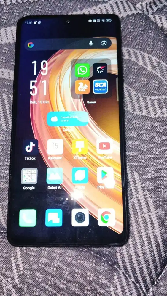 Jual aja ni gan hp Infinix note ram  8+8 /256 daripada jarang dipake h