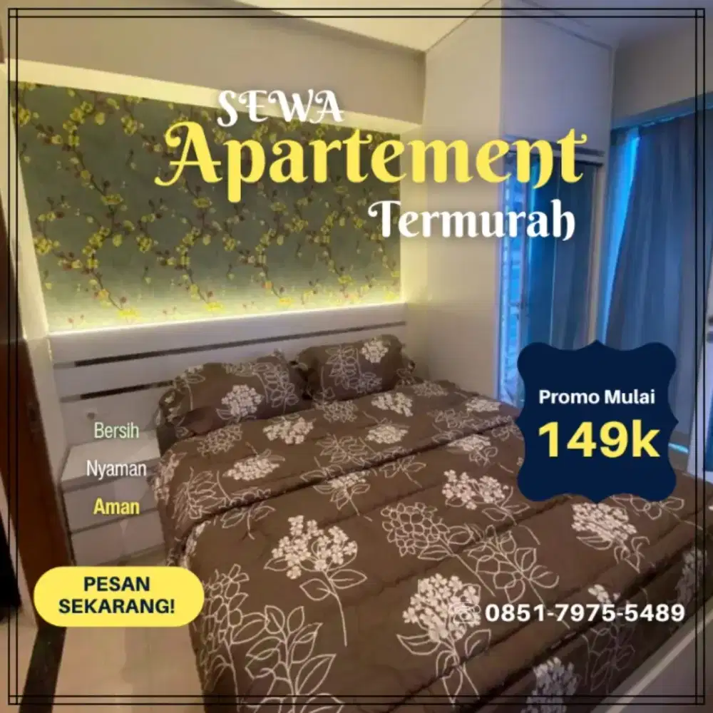 Sewa Apartemen Tangerang GREEN LAKE VIEW Harian/Transit Termurah
