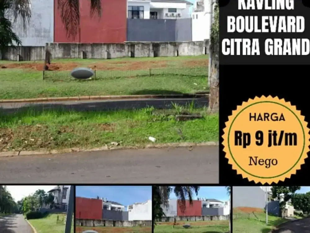 Di Jual Kavling Posisi Boulevard 9jt/m Nego. CitraGran Cibubur