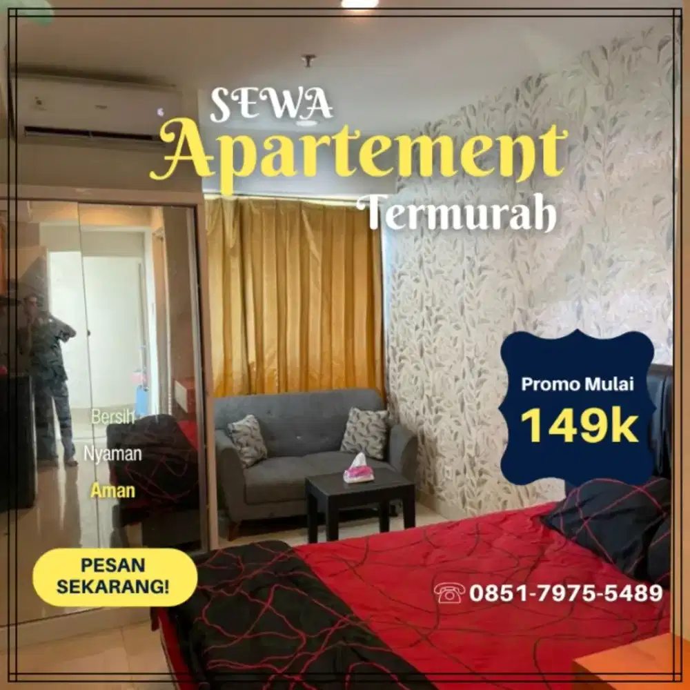 Sewa Apartemen Tangerang AKASA Pure Living BSD City Harian Termurah