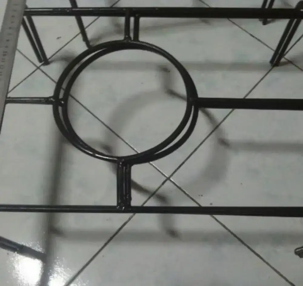 Besi dudukan oven, besi tangkringan oven, pelindung kompor
