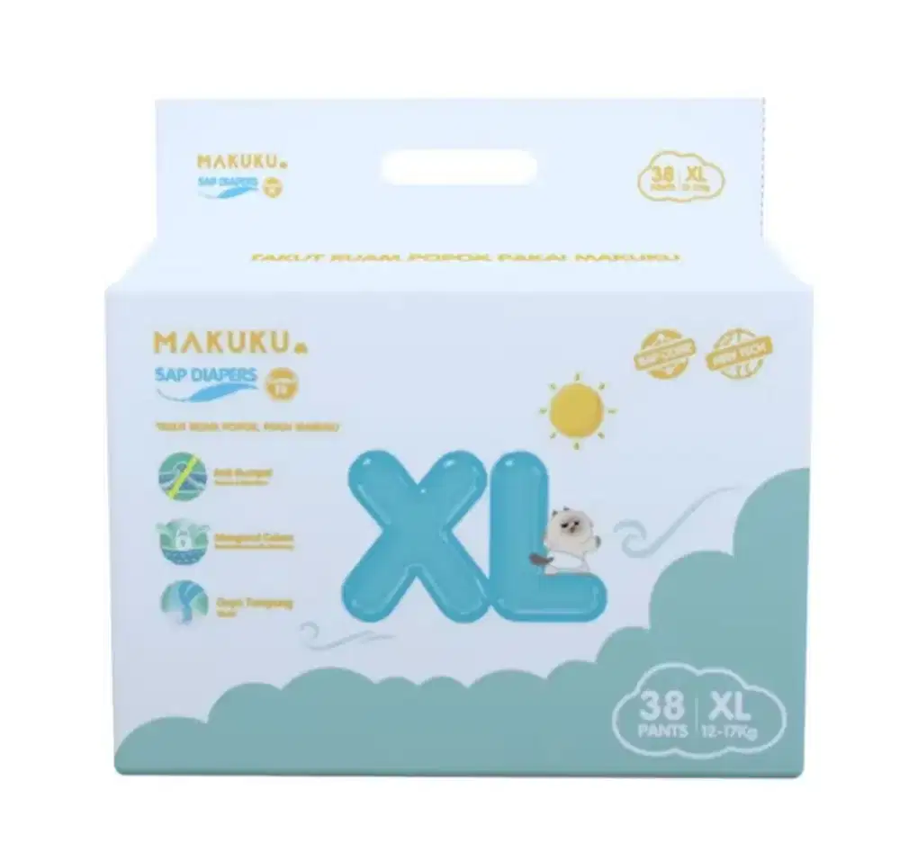 Dijual Pampers Makuku XL