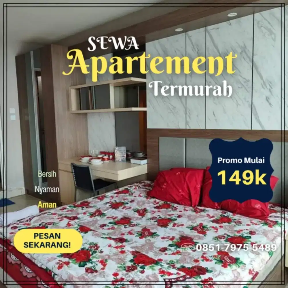 Sewa Apartemen Tangerang SERPONG GREEN VIEW Harian/Transit Termurah
