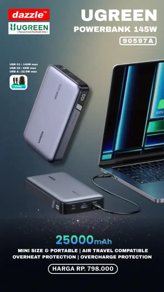 UGREEN POWERBANK 145W (90597A)