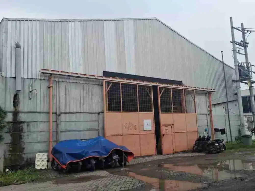 Dijual gudang siap pakai bumi maspion romokalisari