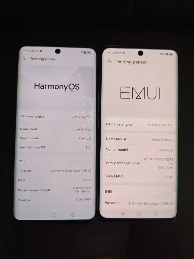 HUAWEI NOVA 9 8/256 SECOND RESMI
