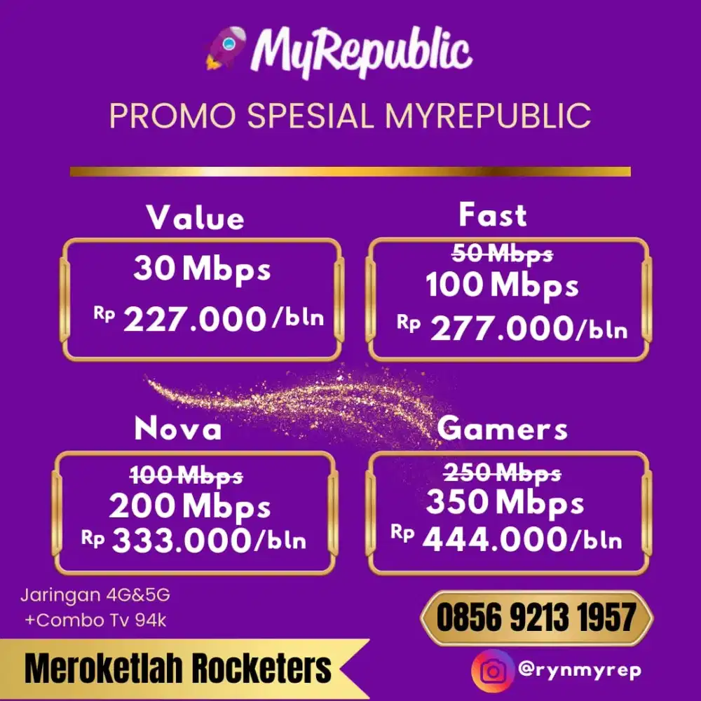 Pasang Wifi Cepat dan Stabil My Republic