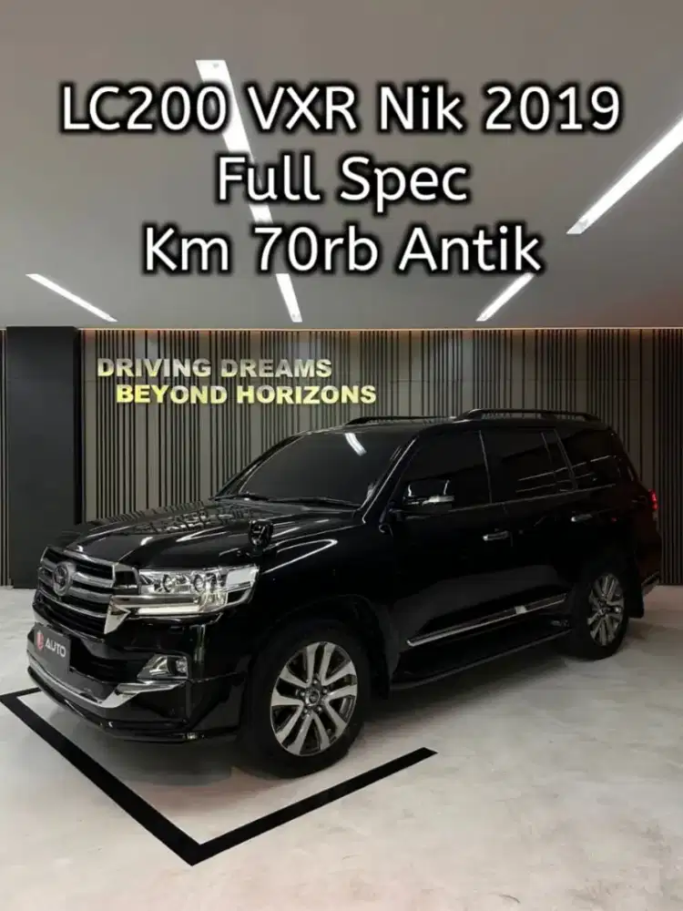 Toyota Land Cruiser VXR Full Spec 2019 Hitam LC LC200 B2053SMD