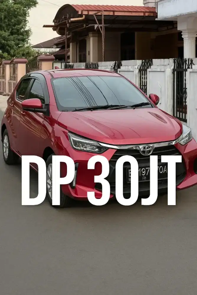 Toyota Agya G Matic 2024 Merah