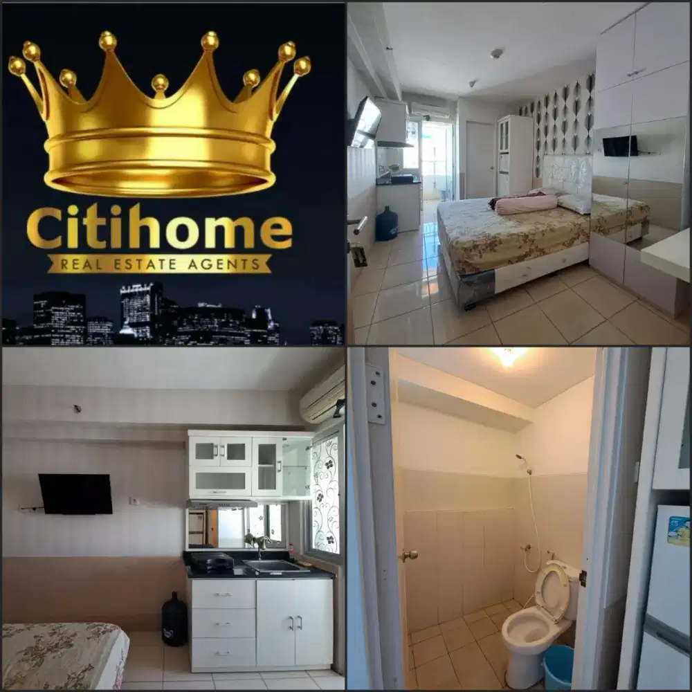 Menyewakan apartemen educity 1BR bulanan by citihome
