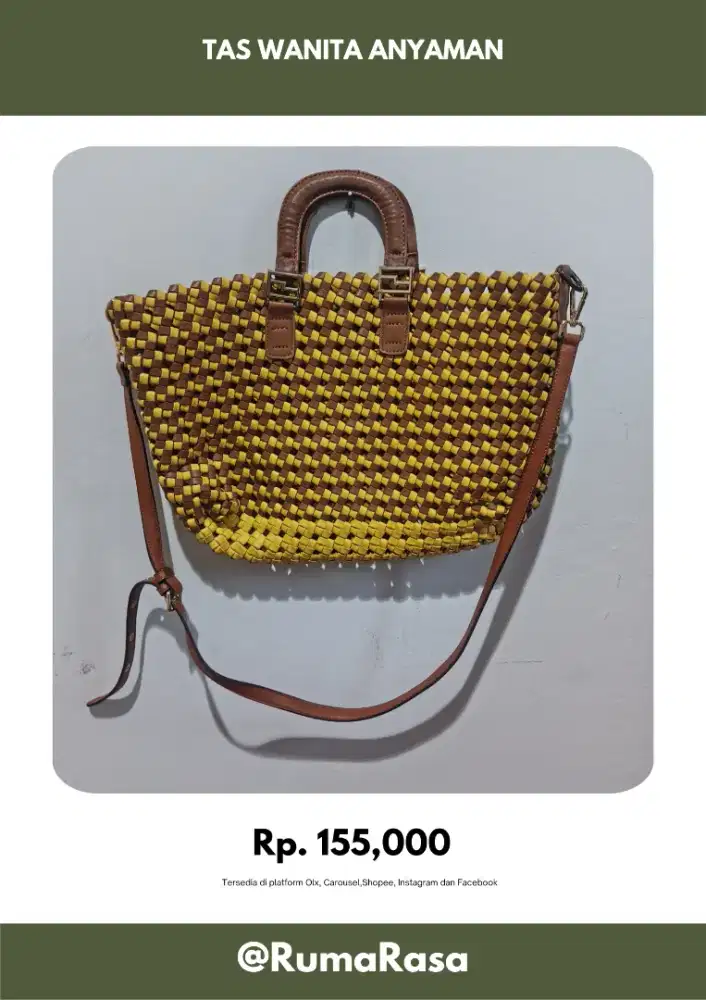 Tas wanita anyaman