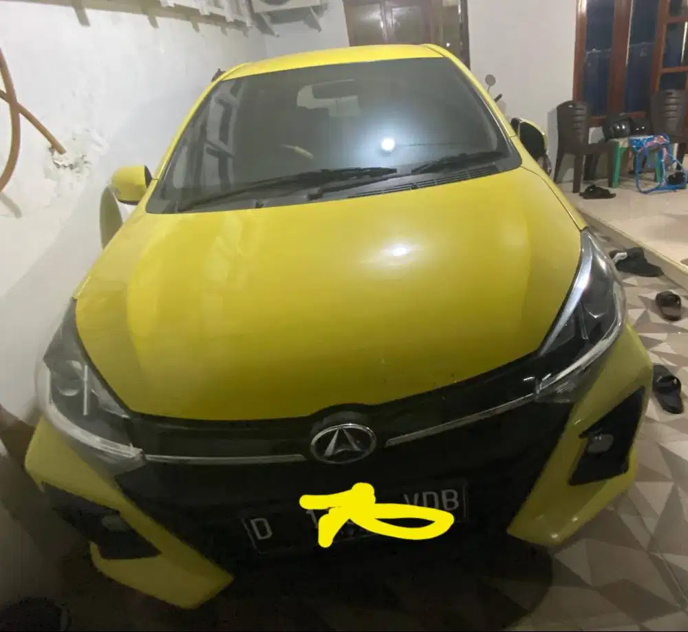 DIJUAL AYLA 1.2 Tipe X MATIC 2020 KM 30 RIBUAN (PEMAKAIAN WANITA)