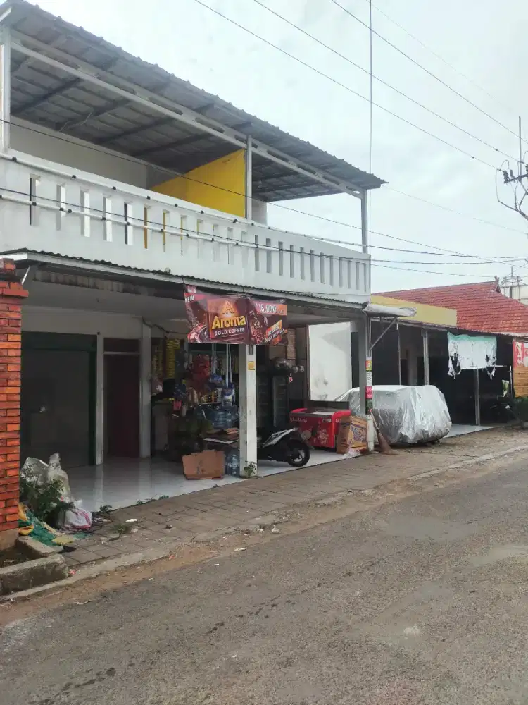 Disewakan ruko 2 lantai 48/40 22jt/thn Salabenda Parakan Jaya Bogor