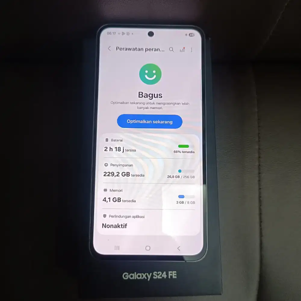 SAMSUNG GALAXY S 24 FE 8/256 SEIN SECOND RESMI ORIGINAL