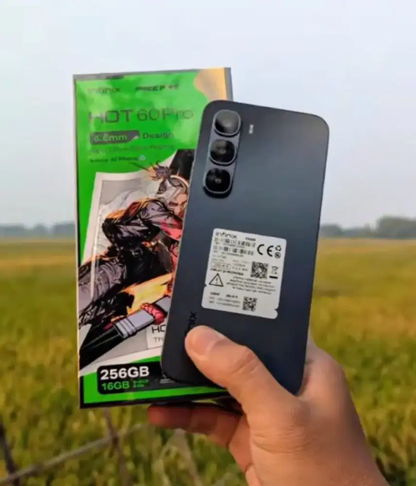 Infinix hot 60 pro 8/256 gb baru 1 hari