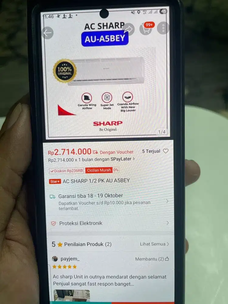 Ac baru masih ori