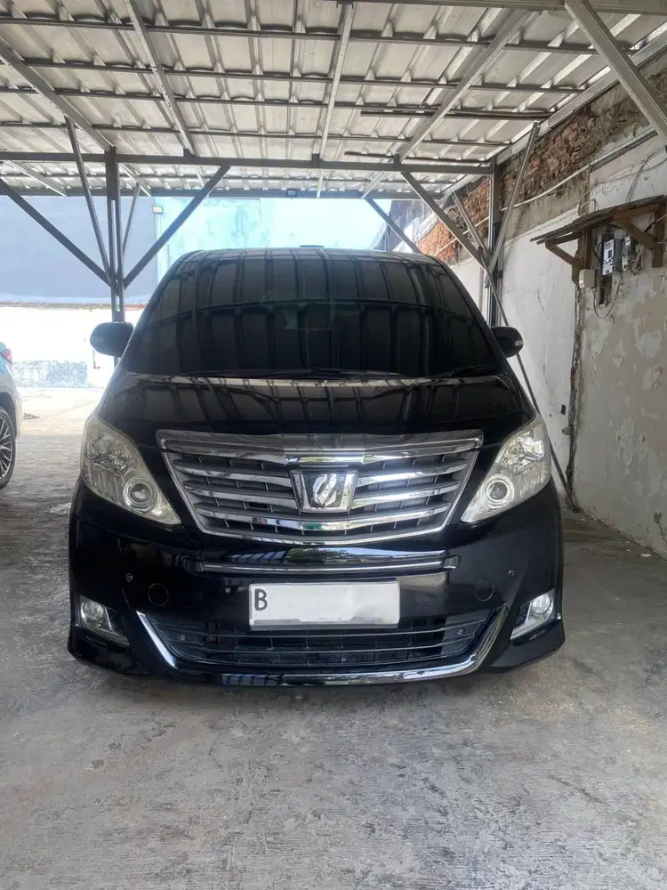 alphard 2,4 G atpm NIK 2012, pemakain rawatan pribadi pakai dari baru