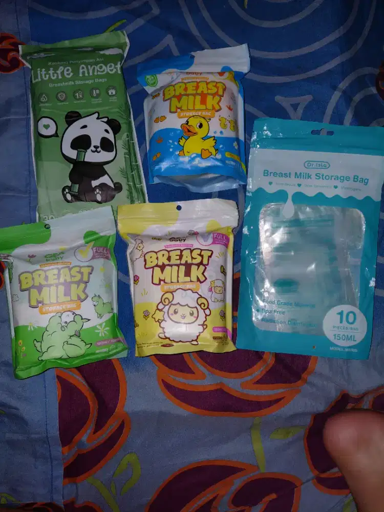 Plastik penyimpanan asi (breast milk)