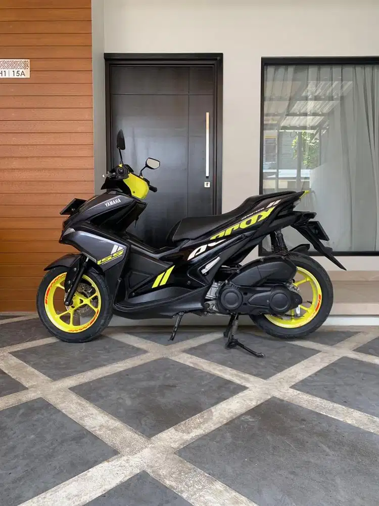 YAMAHA AEROX 2019 PAJAK IDUP, PLAT DKI, SURAT LGKP, MESIN ENAK JOS
